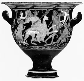 KRATER, BELL (ATHENIAN, RED-FIGURE)
