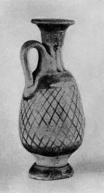 LEKYTHOS, SQUAT (SOUTH ITALIAN, SICILIAN, BLACK PATTERN)
