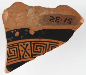 CUP, FRAGMENT (ATHENIAN, RED-FIGURE)