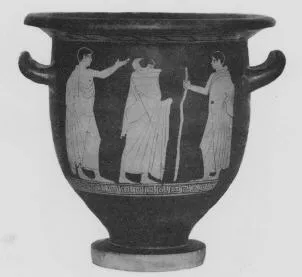KRATER, BELL (ITALIOTE, RED-FIGURE)