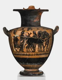 HYDRIA (ATHENIAN, BLACK-FIGURE)