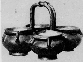 KERNOS (HELLENISTIC, BLACK GLAZE)