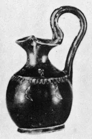 OINOCHOE (ATHENIAN, BLACK GLAZE)