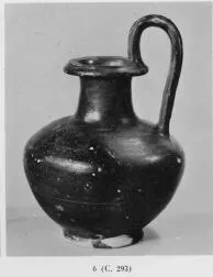 OINOCHOE (ETRUSCAN, BLACK GLAZE)