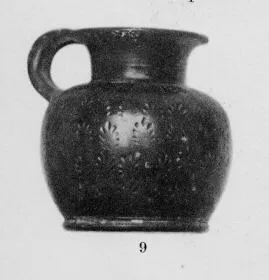 OINOCHOE (CALENIAN, BLACK GLAZE)