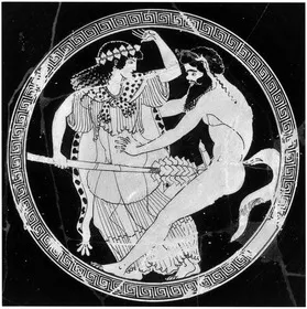 CUP B (ATHENIAN, RED-FIGURE)