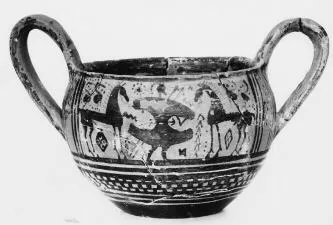 KANTHAROS (ATHENIAN GEOMETRIC, SILHOUETTE)