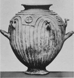 STAMNOS (ETRUSCAN, IMPASTO)