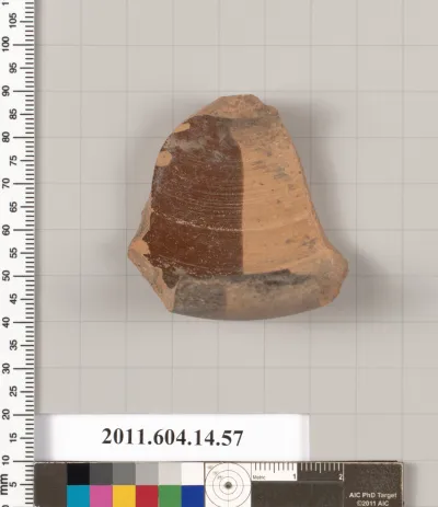 Terracotta fragment of an undetermined shape