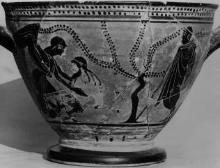 SKYPHOS (ATHENIAN, BLACK-FIGURE)