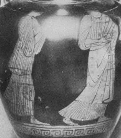 AMPHORA, NECK (ATHENIAN, RED-FIGURE)