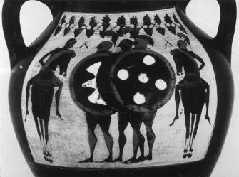 AMPHORA, BELLY, TYPE B (ATHENIAN, BLACK-FIGURE)