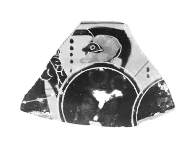 Attic Black-Figure Cup Fragment
