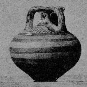 STIRRUP JAR (MYCENEAN)