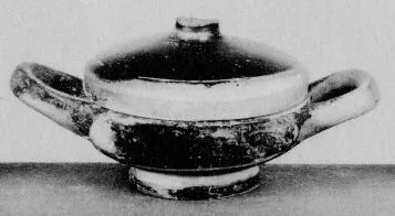 LEKANIS (ATHENIAN, BLACK GLAZE)