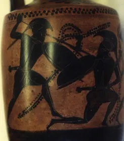 LEKYTHOS (ATHENIAN, BLACK-FIGURE)