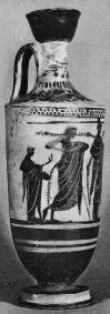 LEKYTHOS (ATHENIAN, BLACK-FIGURE)