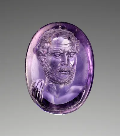 Intaglio with Bust of Demosthenes