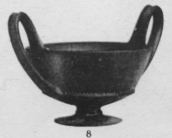 KANTHAROS (ETRUSCAN, BUCCHERO)