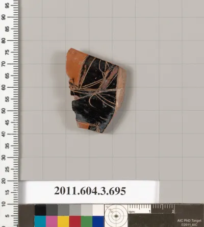 Terracotta fragment of a hydria (water jar)