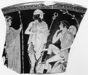 KANTHAROS, FRAGMENTS (ATHENIAN, RED-FIGURE)