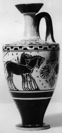 LEKYTHOS (ATHENIAN, BLACK-FIGURE)