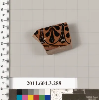 Terracotta fragment of a neck-amphora (jar)