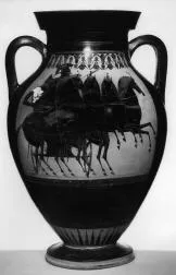 AMPHORA, BELLY, TYPE A (ATHENIAN, BLACK-FIGURE)