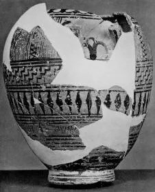 HYDRIA, FRAGMENTS (PROTOATTIC, OUTLINE)