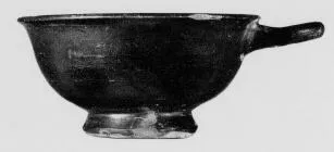 CUP (SOUTH ITALIAN, APULIAN, BLACK GLAZE)