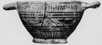SKYPHOS (CORINTHIAN, BLACK-FIGURE)