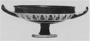 CUP, LITTLE MASTER BAND (ATHENIAN, BLACK-FIGURE)