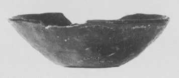 DISH (ETRUSCAN, BUCCHERO)