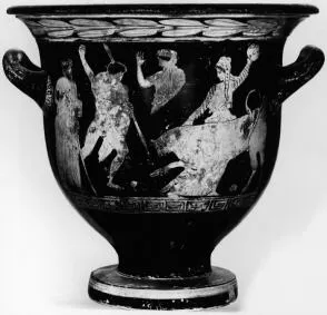 KRATER, BELL (ATHENIAN, RED-FIGURE)