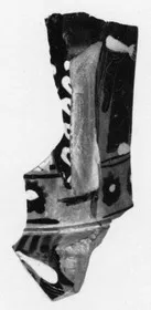 LOUTROPHOROS, FRAGMENT (ATHENIAN, BLACK-FIGURE)