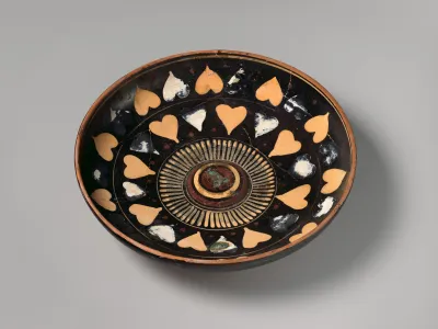 Terracotta phiale (libation bowl)