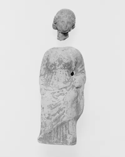 Statuette of a Seated Goddess