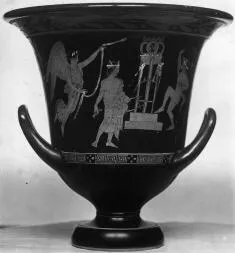 KRATER, CALYX (ATHENIAN, RED-FIGURE)