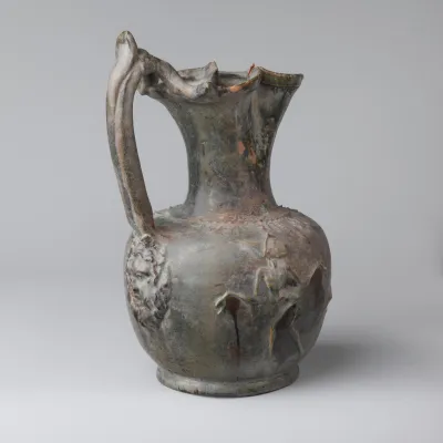 Terracotta jug