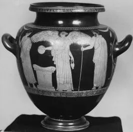 STAMNOS (ATHENIAN, RED-FIGURE)