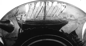 CUP (ATHENIAN, BLACK-FIGURE)