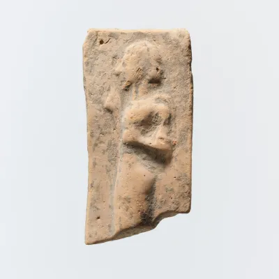 Fragment of a terracotta plaque