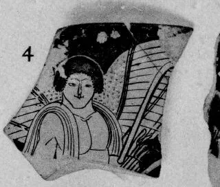 LEKYTHOS, FRAGMENT (ATHENIAN, RED-FIGURE)