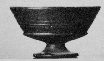 CHALICE (ETRUSCAN, BUCCHERO)