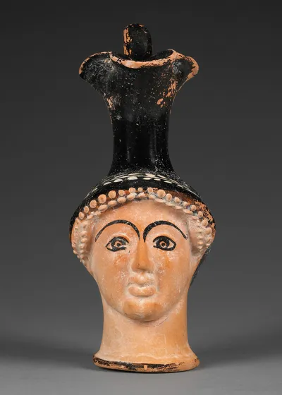 Attic Head Vase
