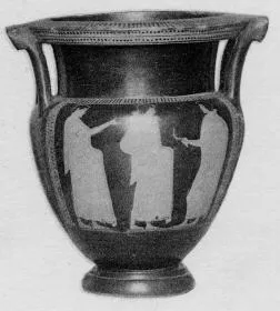 KRATER, COLUMN (ATHENIAN, RED-FIGURE)