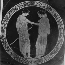 CUP, FRAGMENT (ATHENIAN, RED-FIGURE)