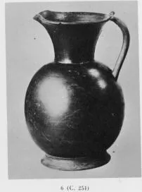 OINOCHOE (ETRUSCAN, BUCCHERO)