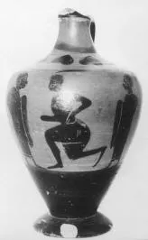 LEKYTHOS (ATHENIAN, BLACK-FIGURE)