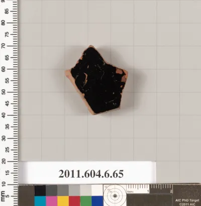 Terracotta fragment of a bell-krater (bowl for mixing wine and water)